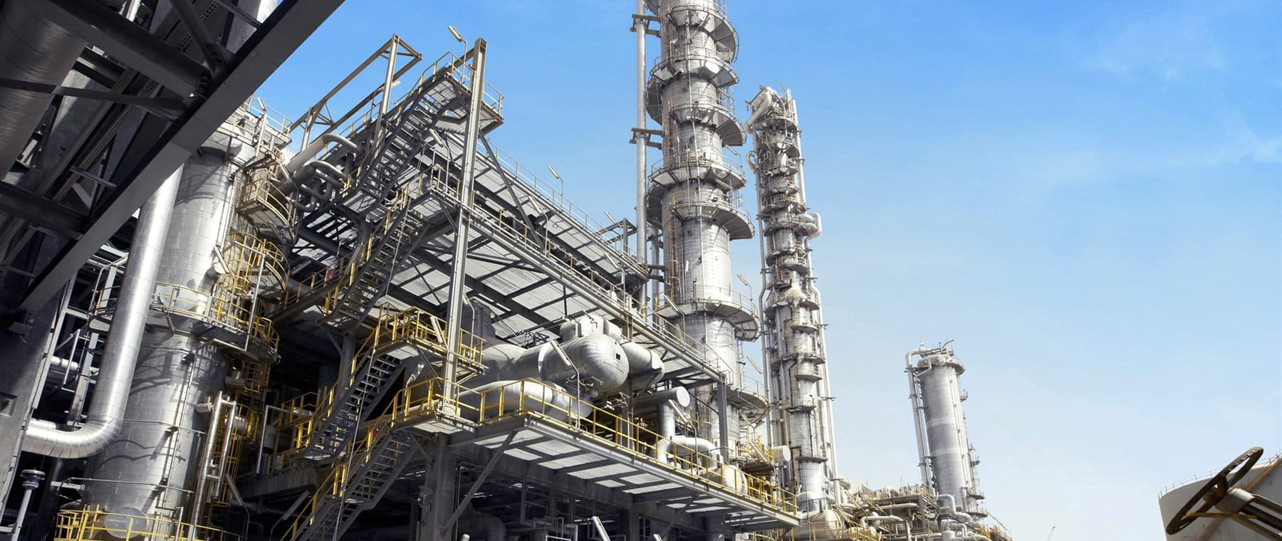 Heavy fabricated structures at a process plant built by Sunny Infraengineers